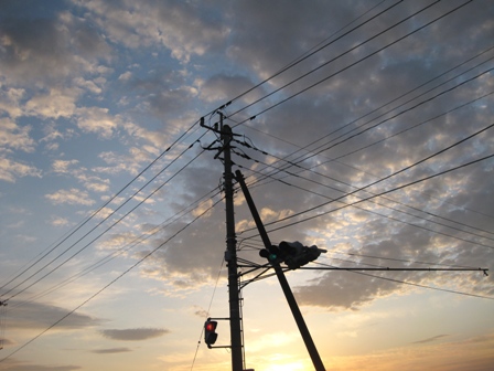 夕焼け空　画像