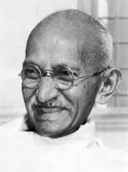 ガンジー晩年の画像