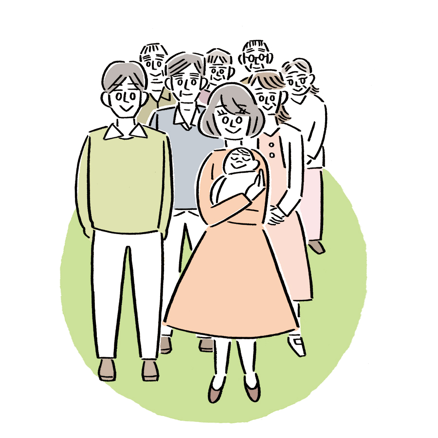 家族のイラスト２