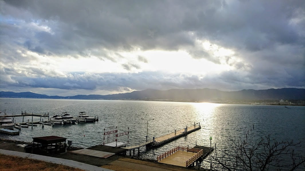 琵琶湖の風景