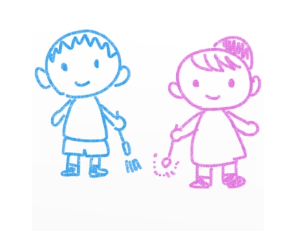 花火をする子供たち